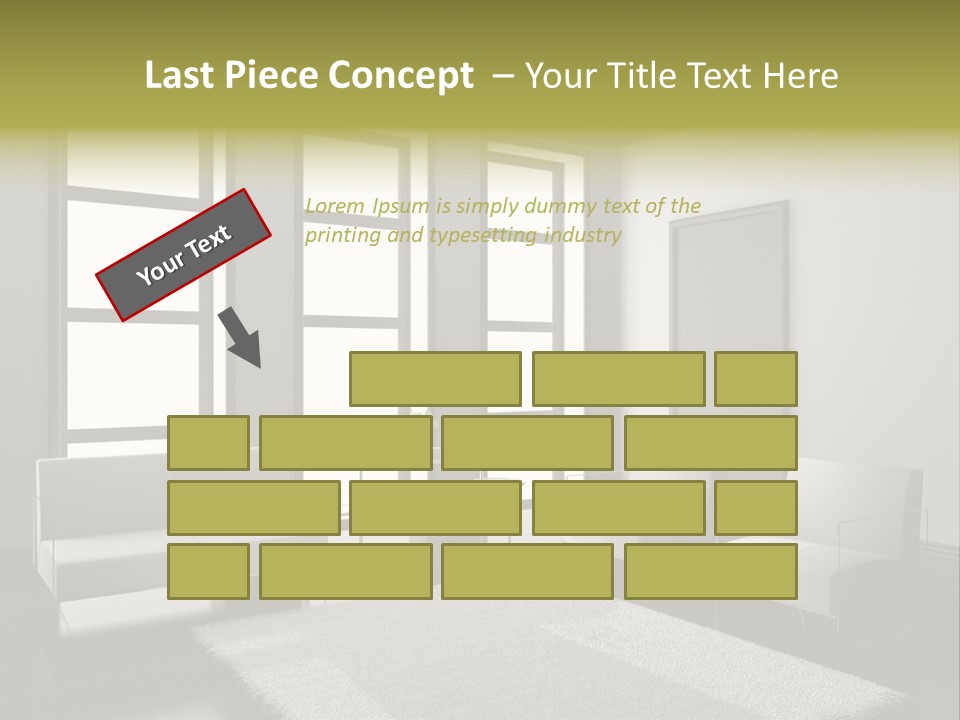 Light Apartment Architecture PowerPoint Template