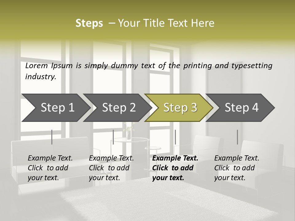 Light Apartment Architecture PowerPoint Template