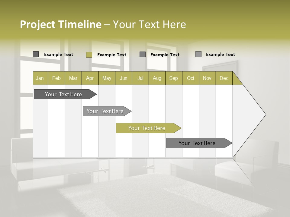 Light Apartment Architecture PowerPoint Template