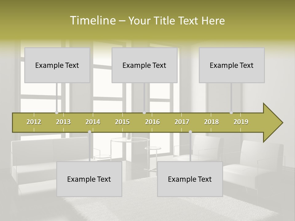 Light Apartment Architecture PowerPoint Template