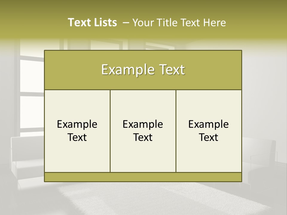 Light Apartment Architecture PowerPoint Template
