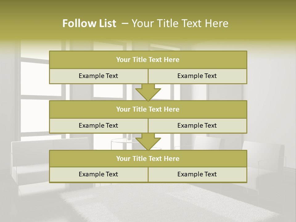Light Apartment Architecture PowerPoint Template