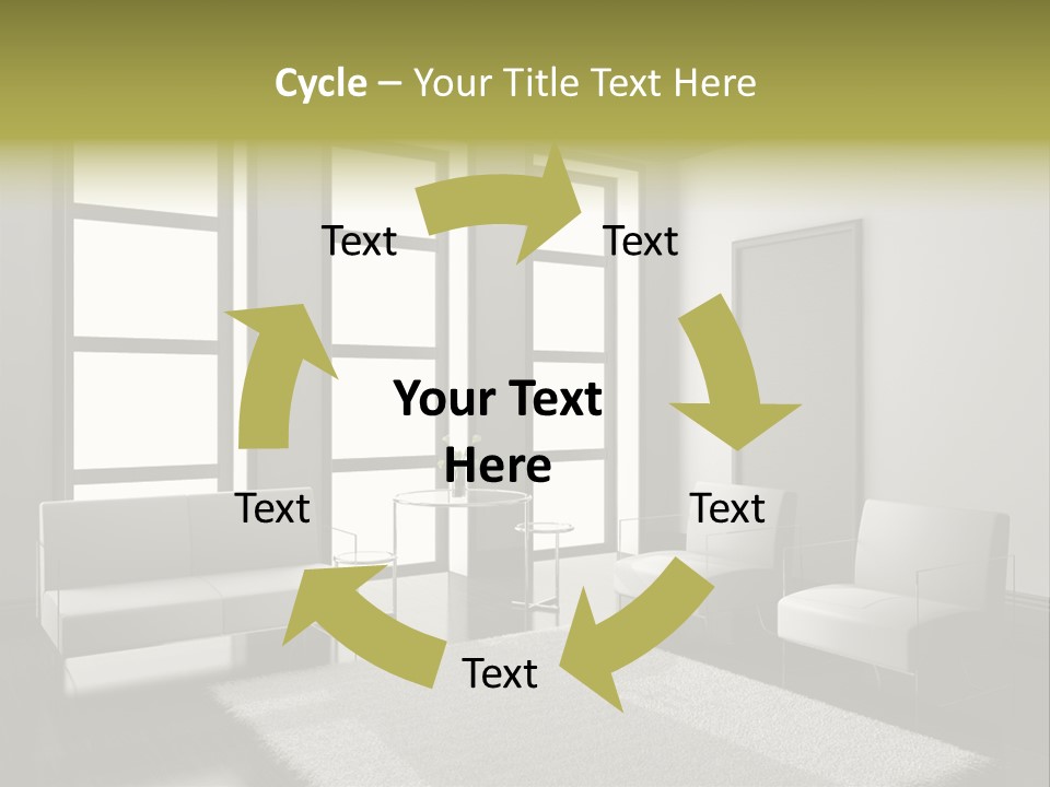Light Apartment Architecture PowerPoint Template
