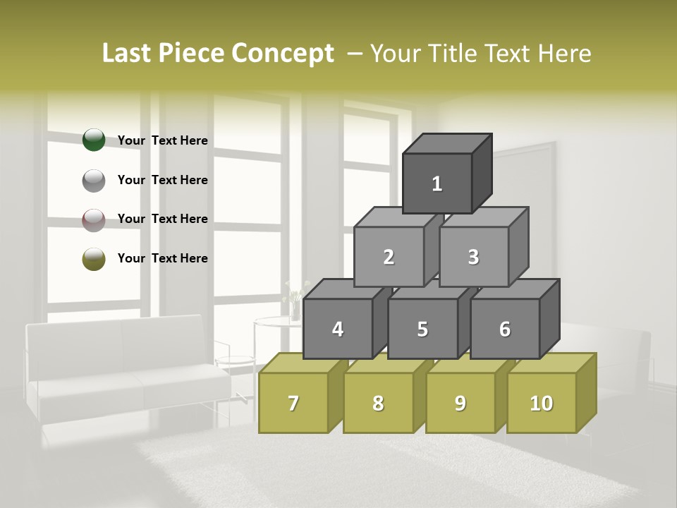 Light Apartment Architecture PowerPoint Template