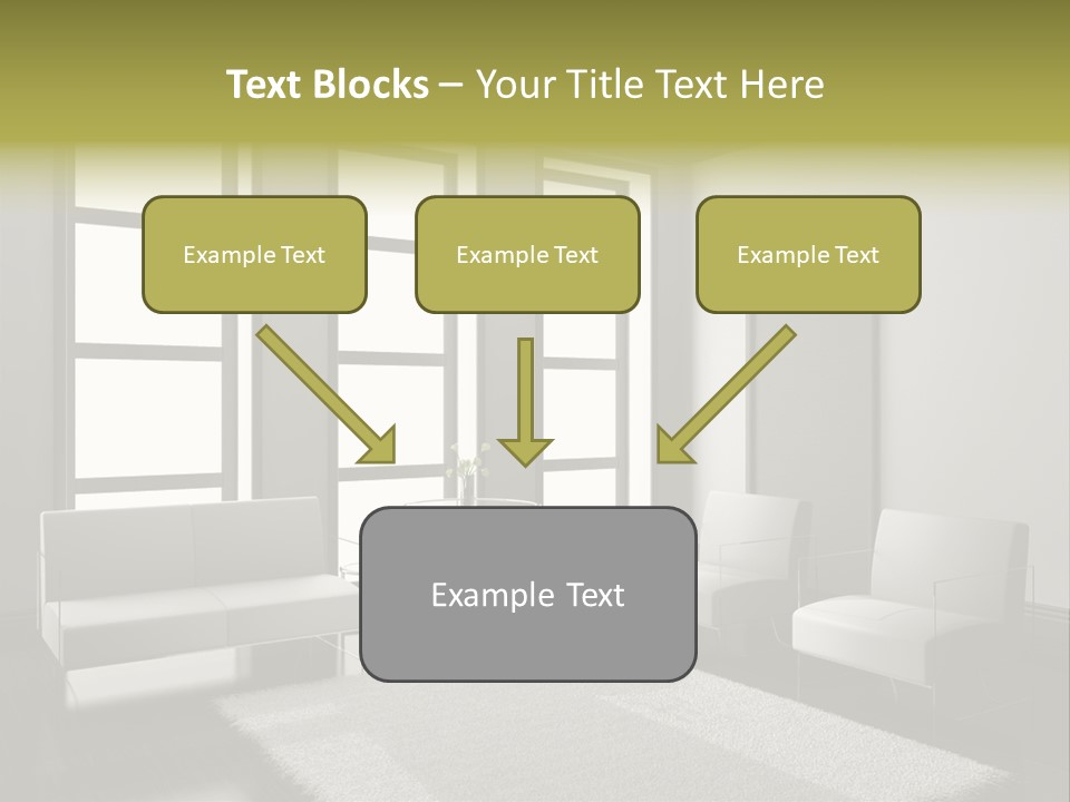 Light Apartment Architecture PowerPoint Template