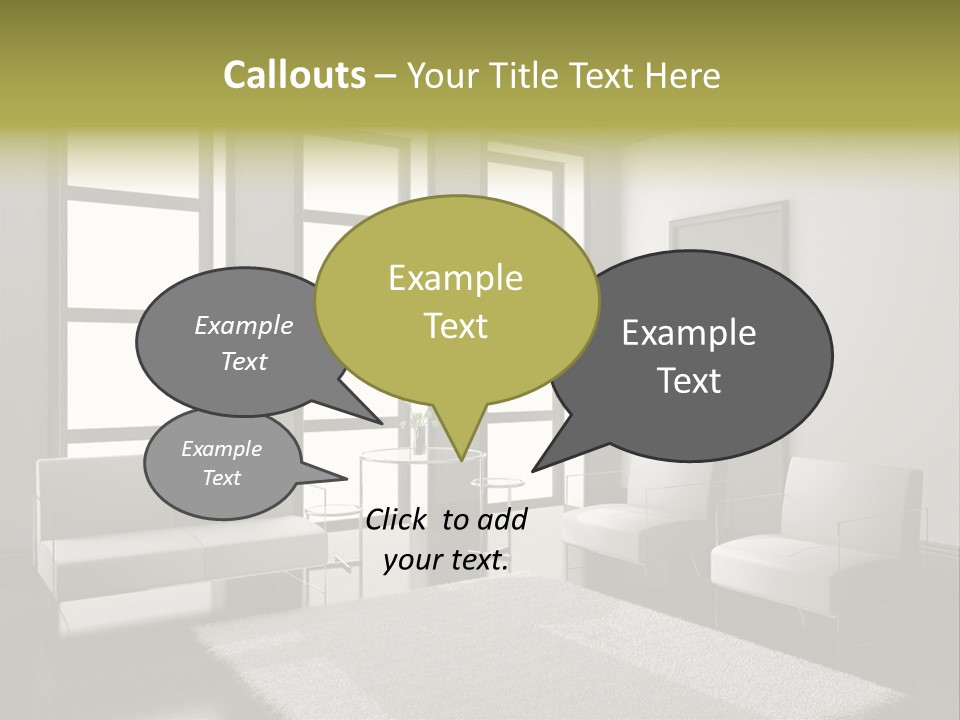 Light Apartment Architecture PowerPoint Template