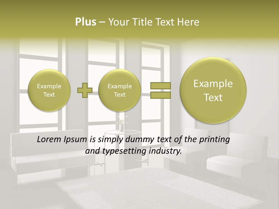 Light Apartment Architecture PowerPoint Template