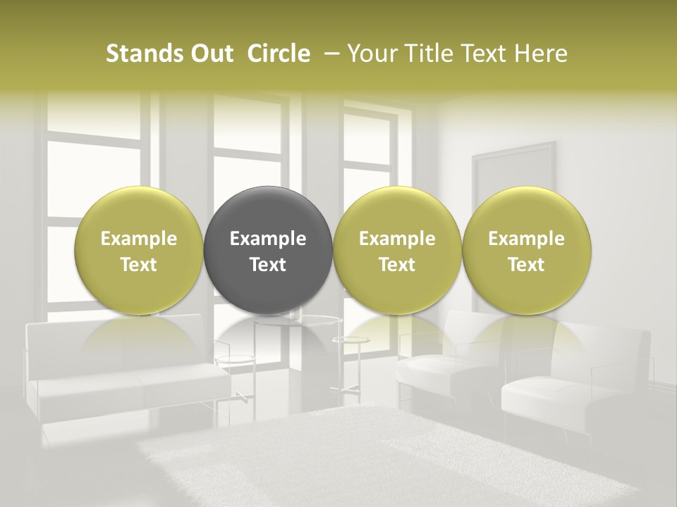 Light Apartment Architecture PowerPoint Template