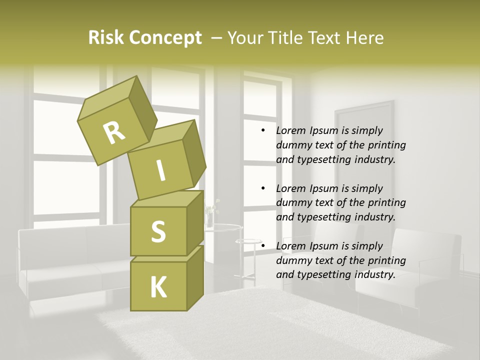 Light Apartment Architecture PowerPoint Template