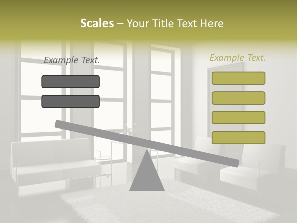 Light Apartment Architecture PowerPoint Template