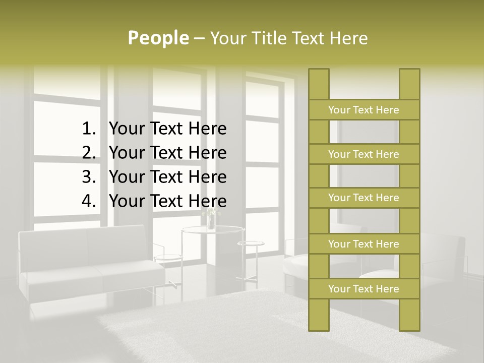 Light Apartment Architecture PowerPoint Template
