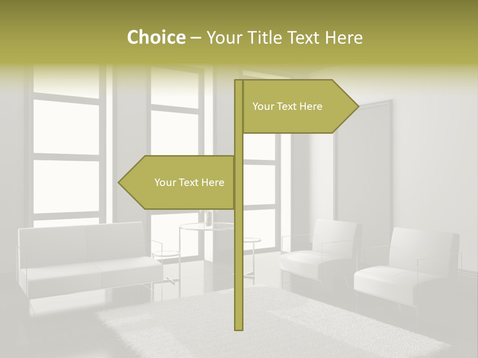 Light Apartment Architecture PowerPoint Template