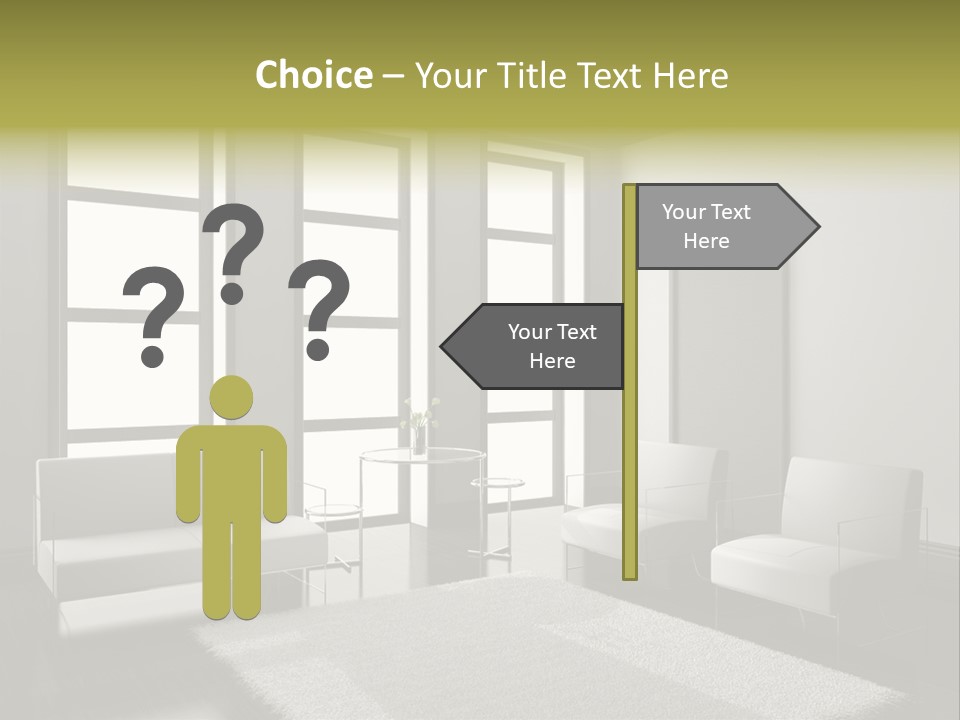 Light Apartment Architecture PowerPoint Template