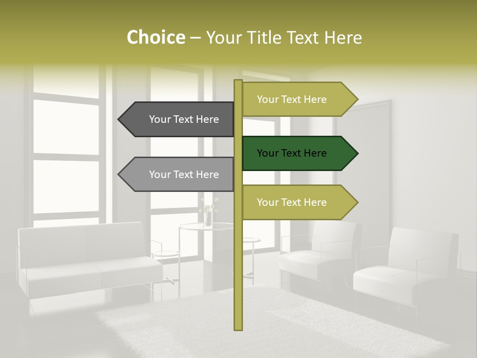 Light Apartment Architecture PowerPoint Template