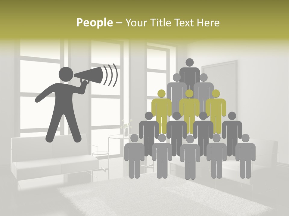 Light Apartment Architecture PowerPoint Template