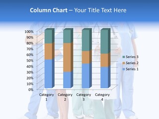 Happy Stethoscope White PowerPoint Template