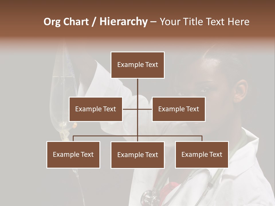 Intravenous Hospital Vaccination PowerPoint Template