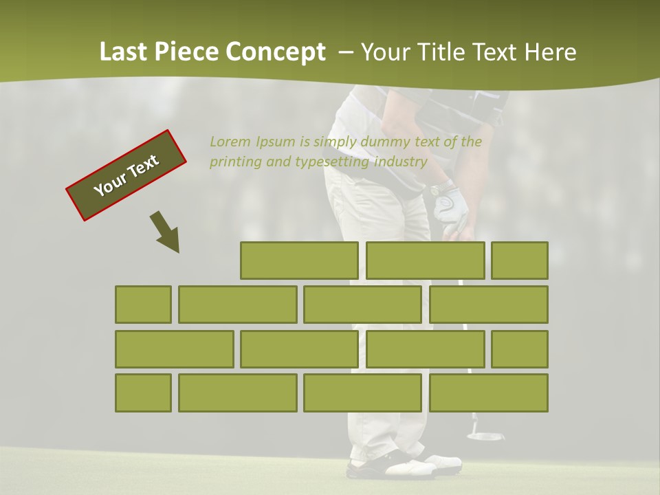 Play Outside Golfing PowerPoint Template