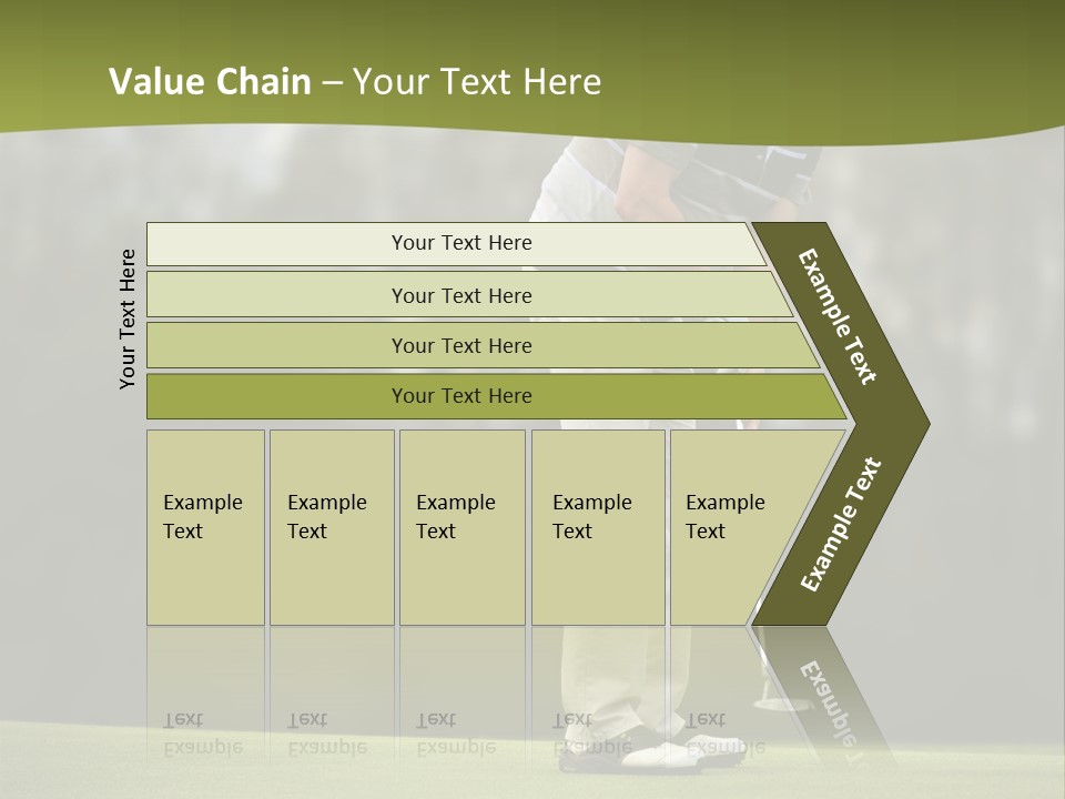 Play Outside Golfing PowerPoint Template