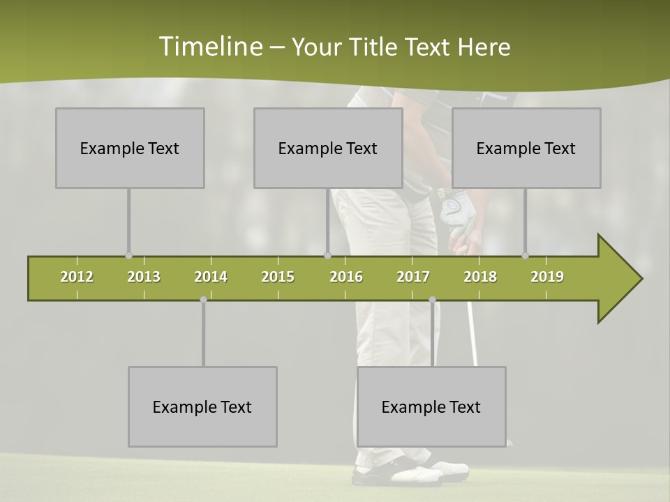 Play Outside Golfing PowerPoint Template