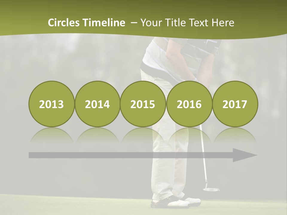 Play Outside Golfing PowerPoint Template