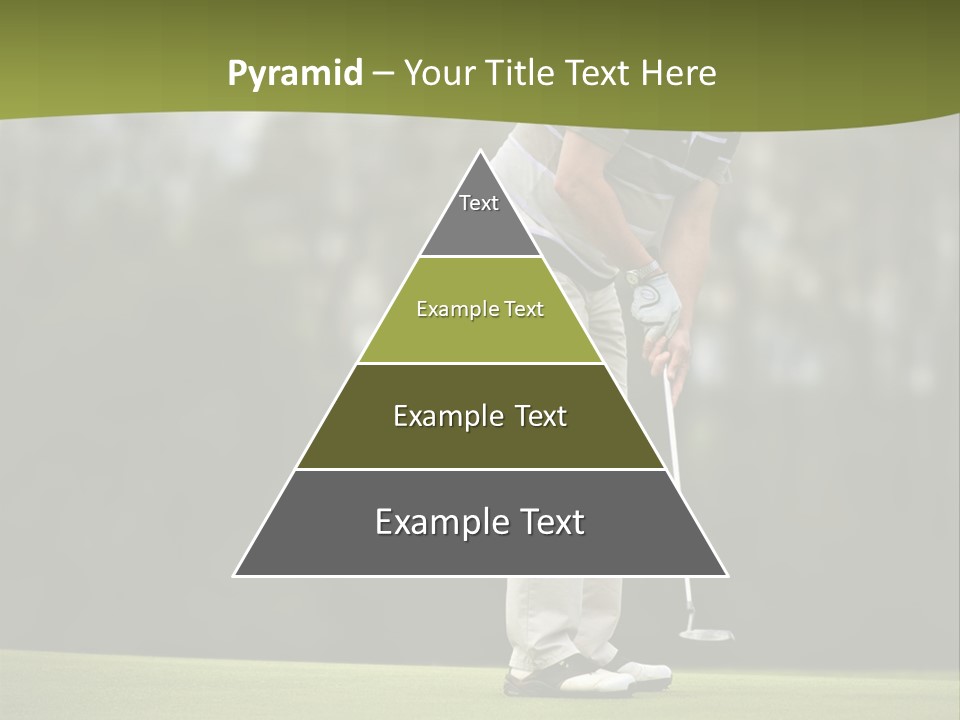 Play Outside Golfing PowerPoint Template