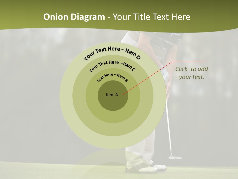 Play Outside Golfing PowerPoint Template