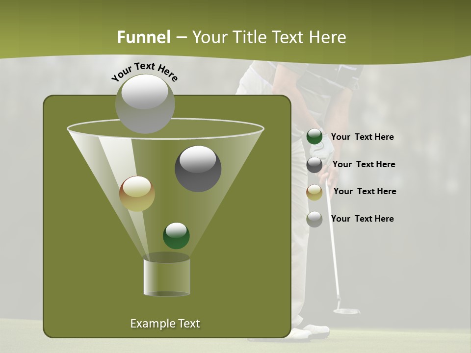Play Outside Golfing PowerPoint Template