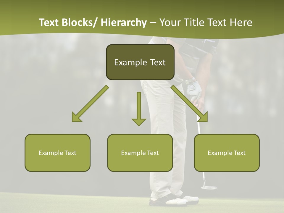 Play Outside Golfing PowerPoint Template
