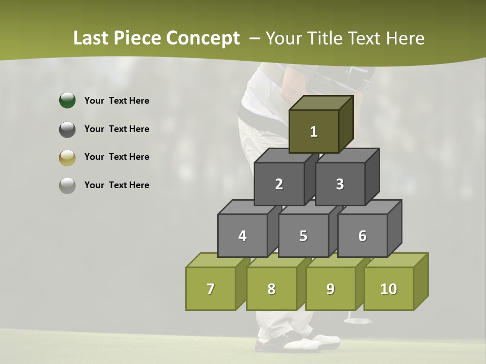 Play Outside Golfing PowerPoint Template