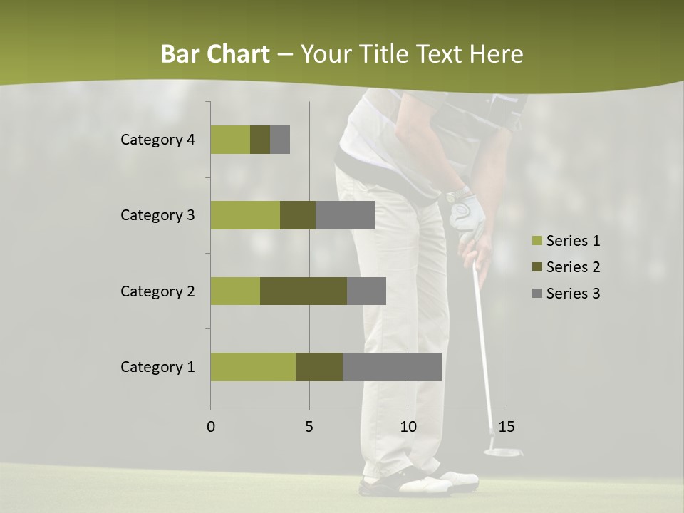 Play Outside Golfing PowerPoint Template