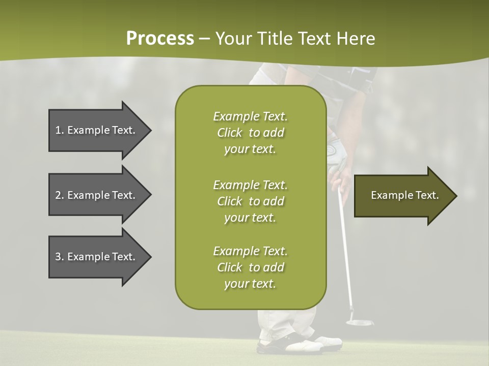 Play Outside Golfing PowerPoint Template