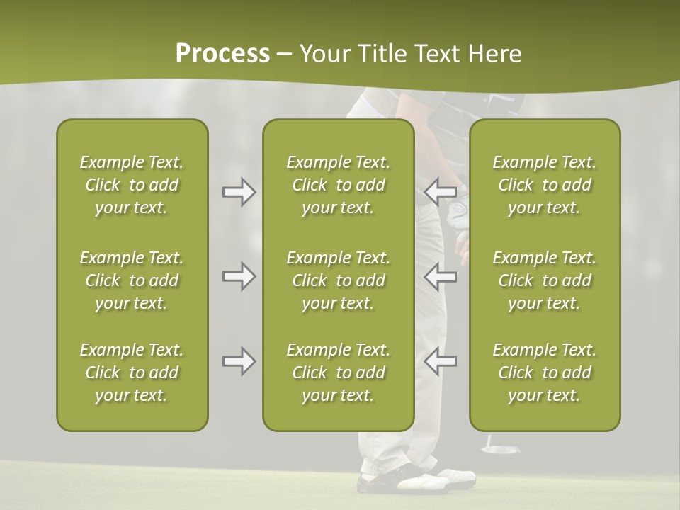 Play Outside Golfing PowerPoint Template