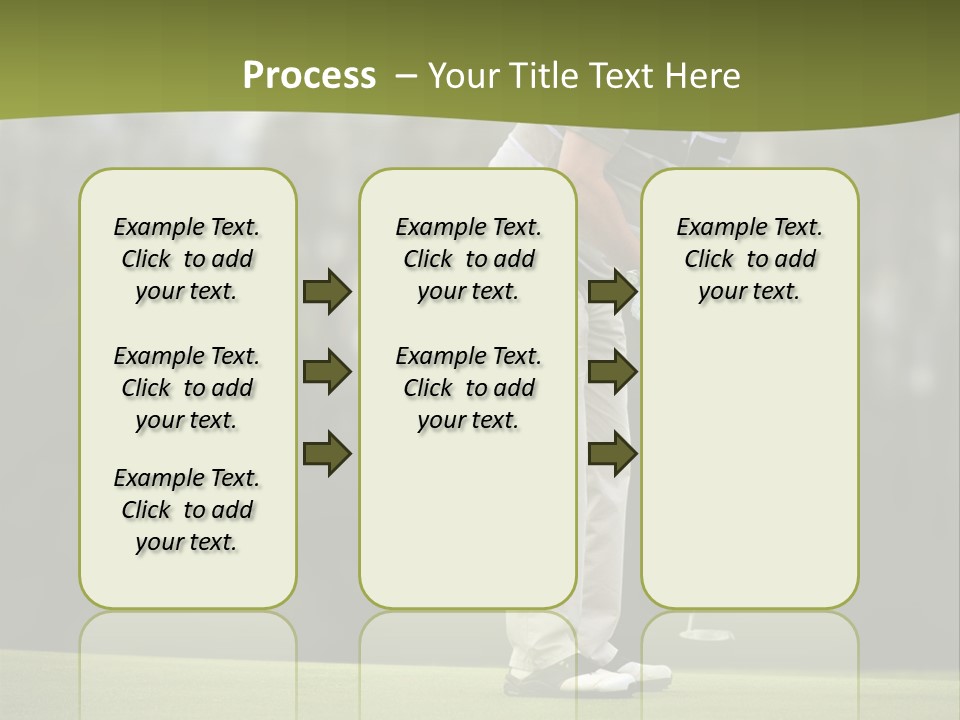 Play Outside Golfing PowerPoint Template
