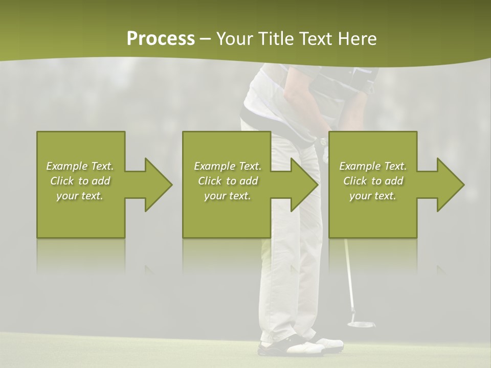 Play Outside Golfing PowerPoint Template