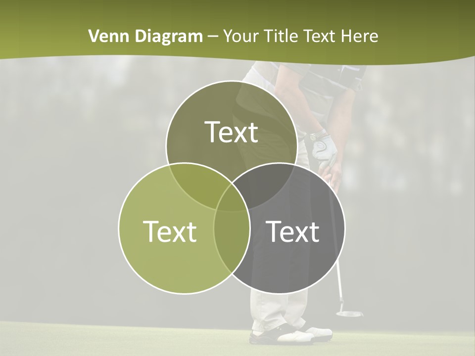Play Outside Golfing PowerPoint Template