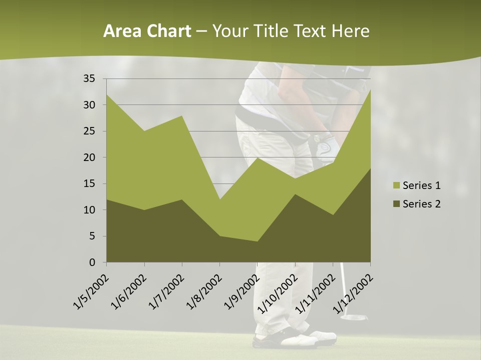 Play Outside Golfing PowerPoint Template