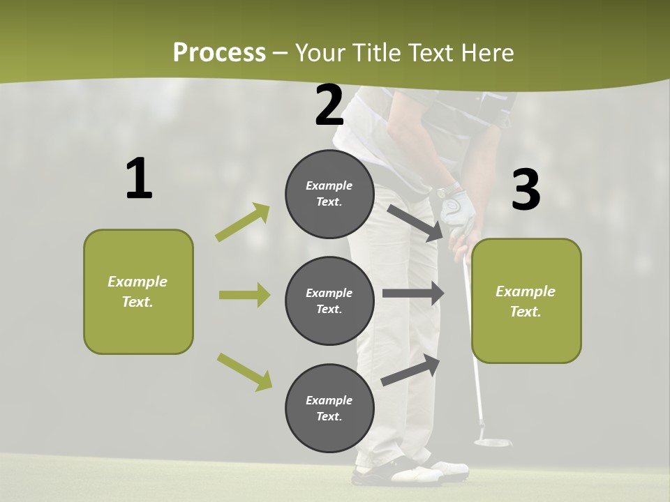 Play Outside Golfing PowerPoint Template