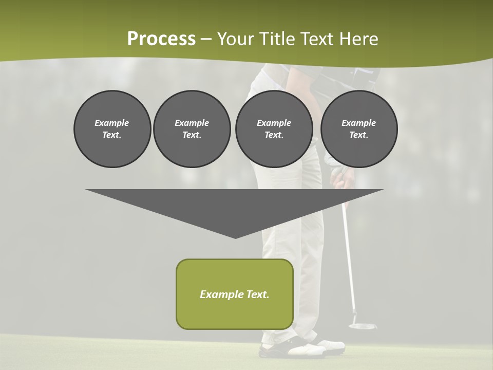 Play Outside Golfing PowerPoint Template