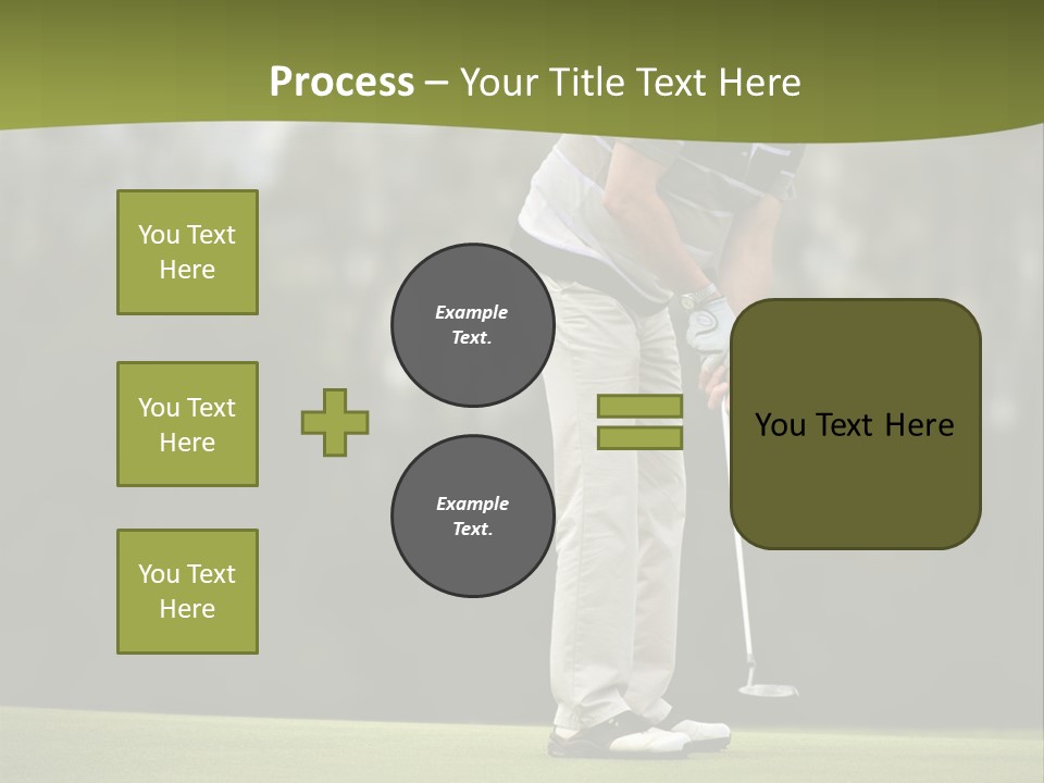 Play Outside Golfing PowerPoint Template