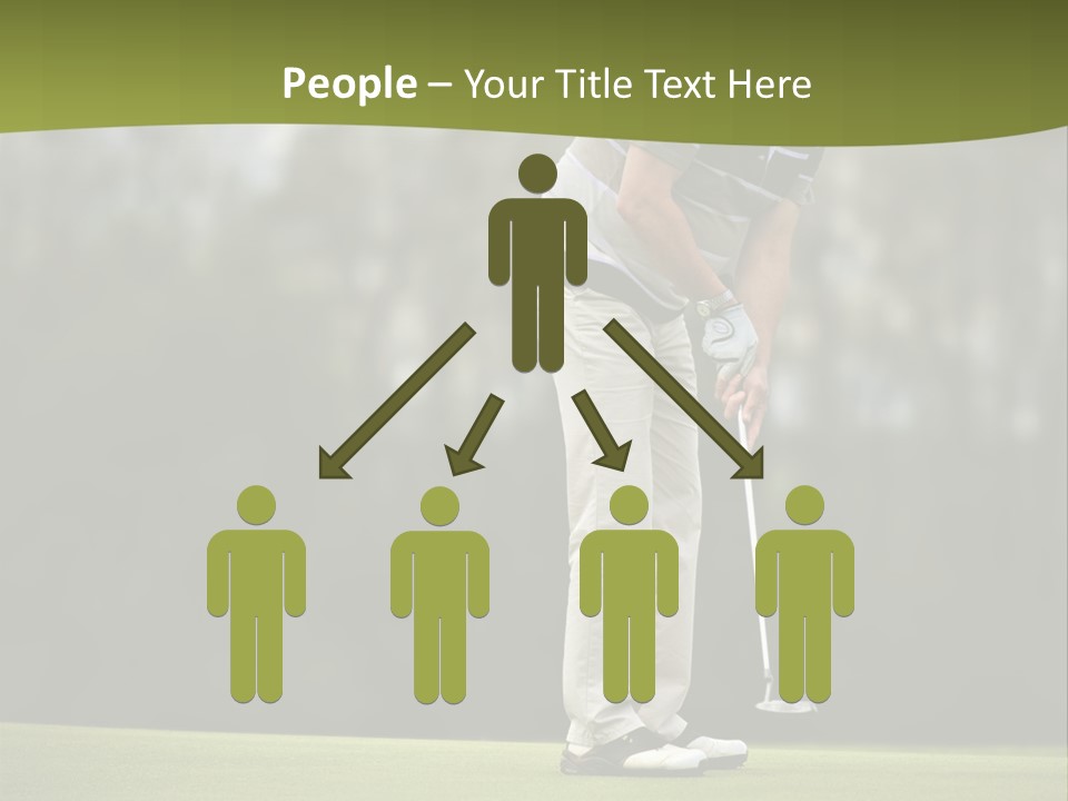 Play Outside Golfing PowerPoint Template