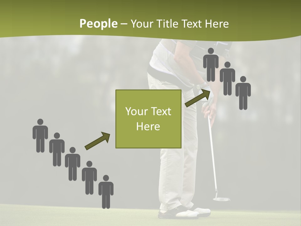 Play Outside Golfing PowerPoint Template