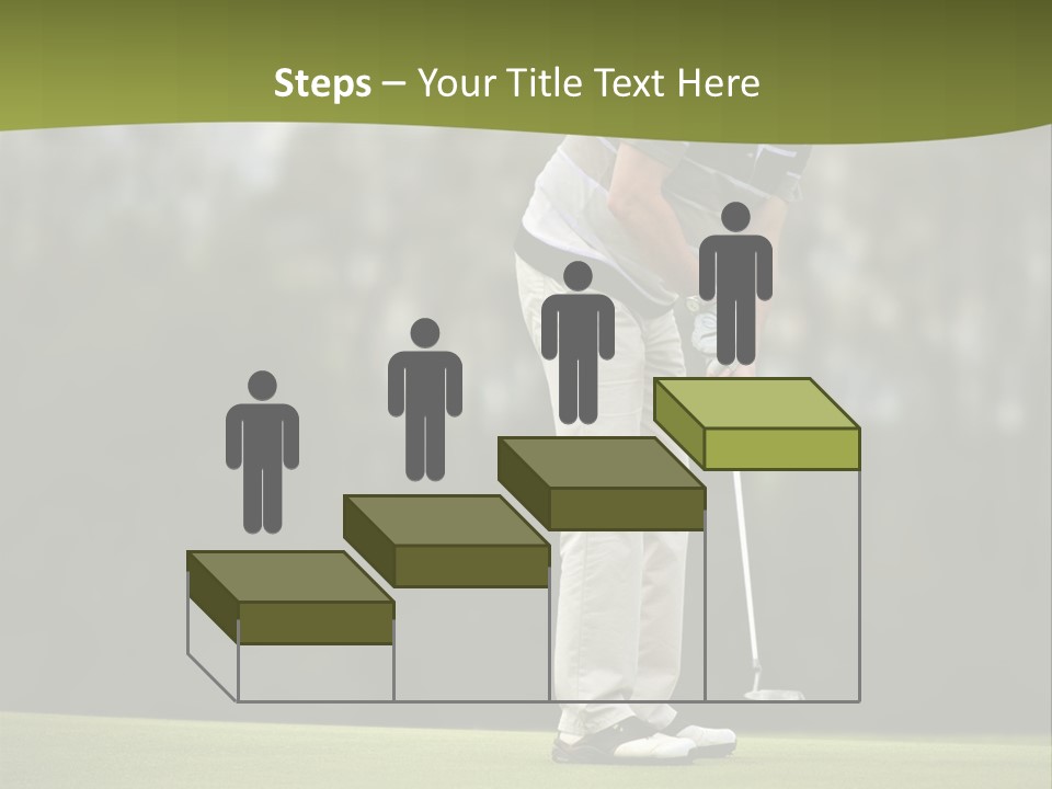 Play Outside Golfing PowerPoint Template