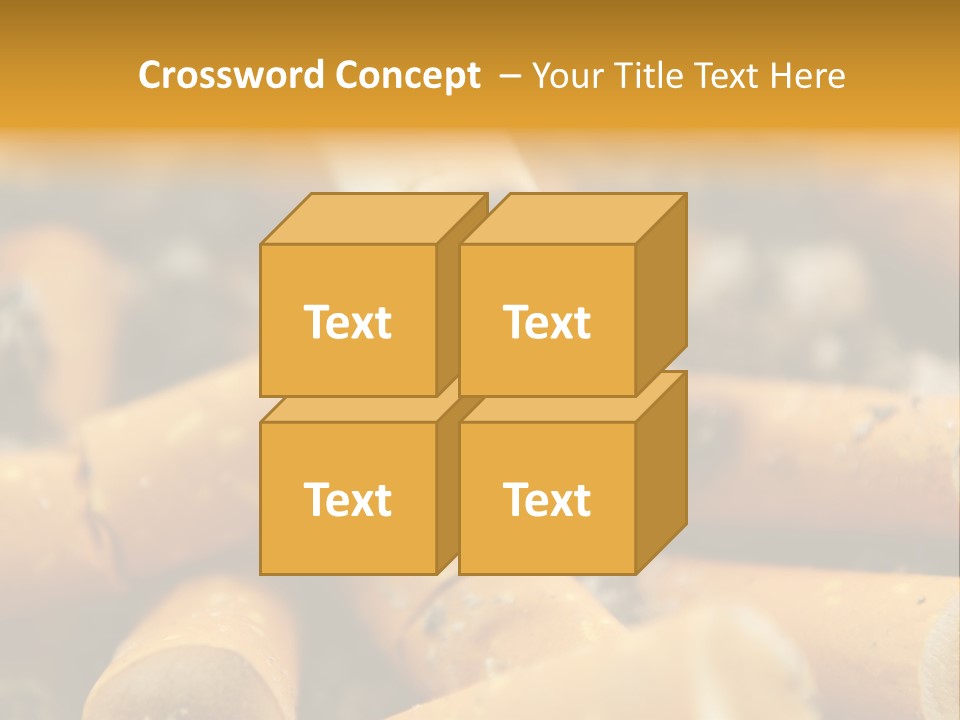 Addictive Dirty Die PowerPoint Template