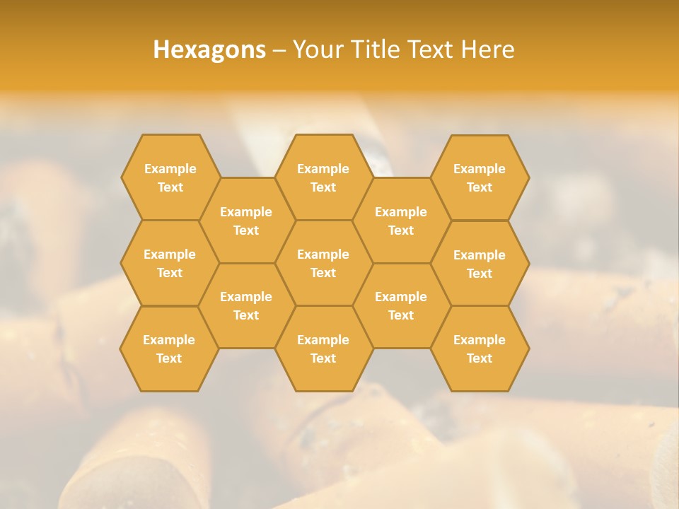 Addictive Dirty Die PowerPoint Template