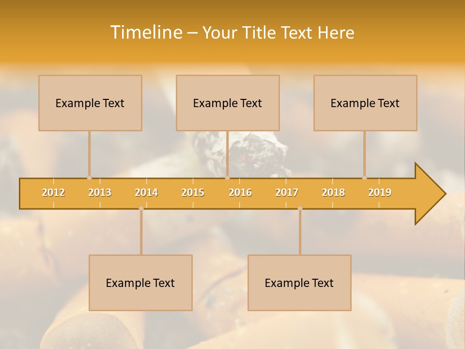 Addictive Dirty Die PowerPoint Template