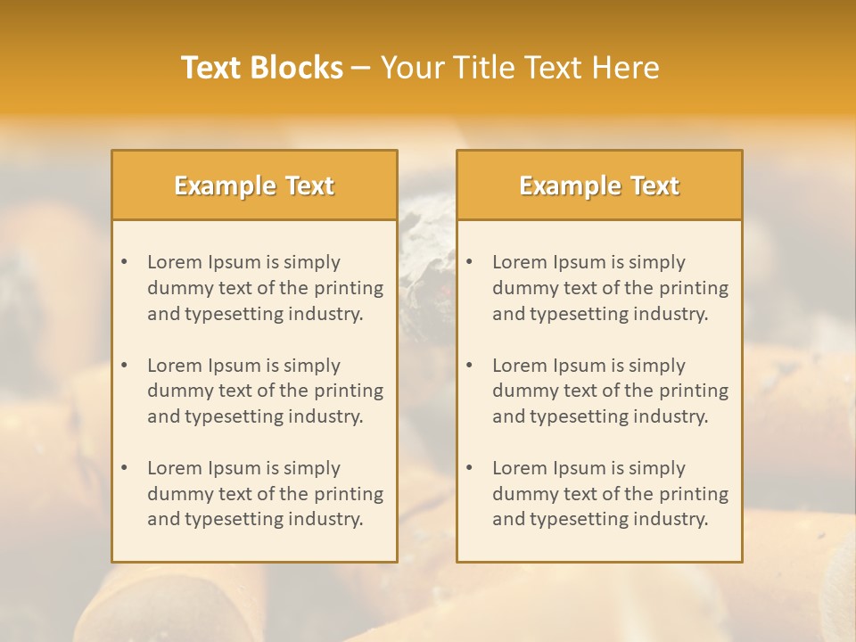 Addictive Dirty Die PowerPoint Template