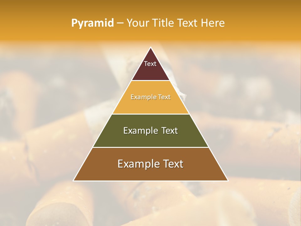 Addictive Dirty Die PowerPoint Template