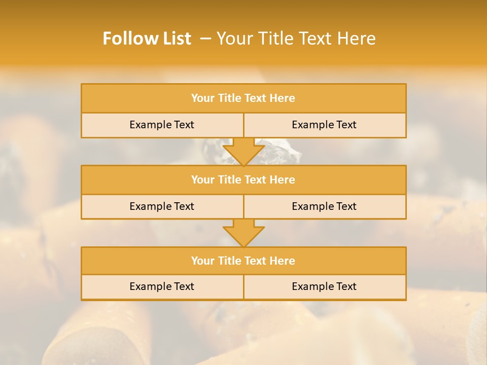 Addictive Dirty Die PowerPoint Template