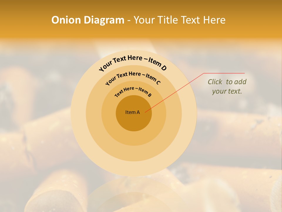 Addictive Dirty Die PowerPoint Template